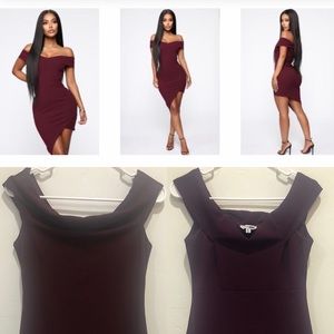 Fashion nova~Plum Dress